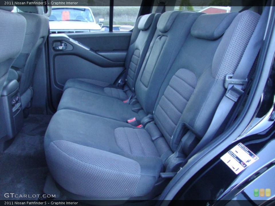 Graphite Interior Rear Seat for the 2011 Nissan Pathfinder S #77301855