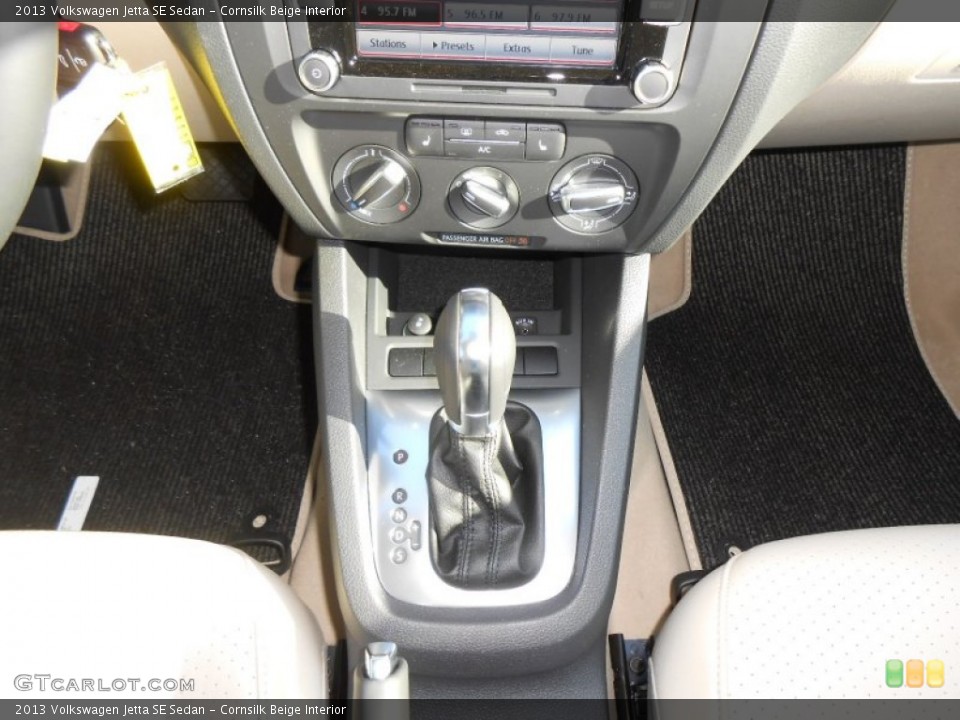 Cornsilk Beige Interior Transmission for the 2013 Volkswagen Jetta SE Sedan #77302890