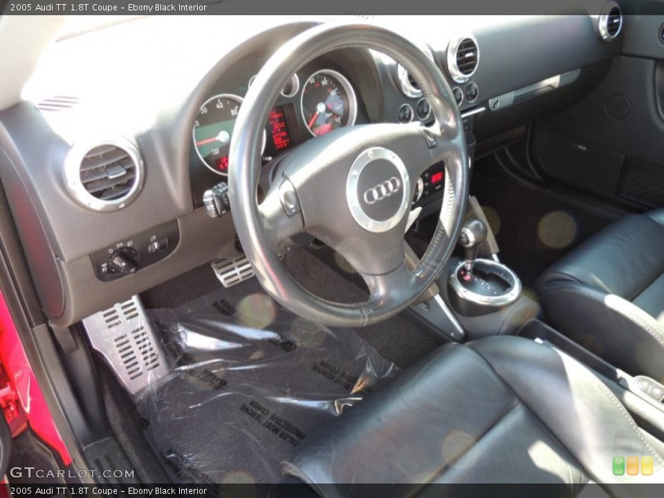 Ebony Black Interior Photo for the 2005 Audi TT 1.8T Coupe #77303091