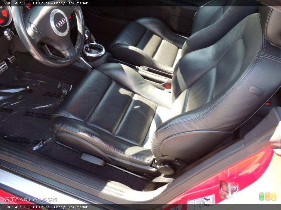 Ebony Black Interior Front Seat for the 2005 Audi TT 1.8T Coupe #77303124