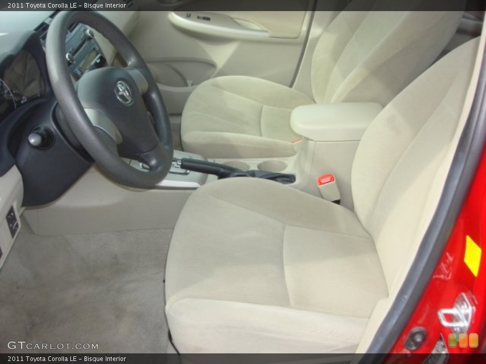Bisque 2011 Toyota Corolla Interiors