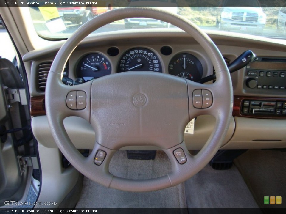 Light Cashmere Interior Steering Wheel for the 2005 Buick LeSabre Custom #77304039