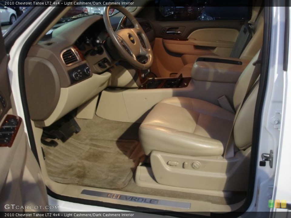 Light Cashmere/Dark Cashmere Interior Photo for the 2010 Chevrolet Tahoe LTZ 4x4 #77304486