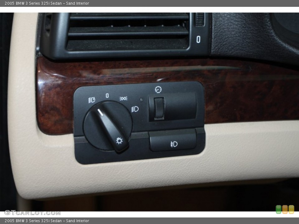 Sand Interior Controls for the 2005 BMW 3 Series 325i Sedan #77305014