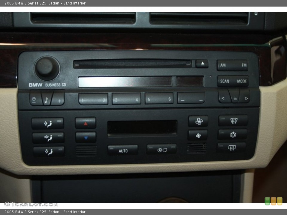 Sand Interior Audio System for the 2005 BMW 3 Series 325i Sedan #77305047