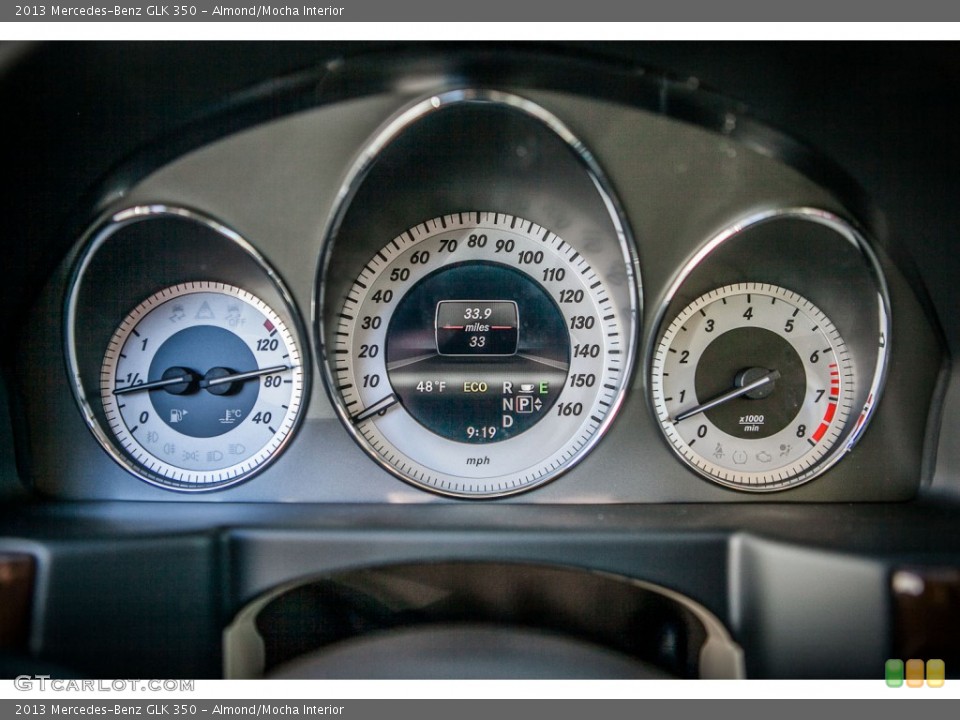 Almond/Mocha Interior Gauges for the 2013 Mercedes-Benz GLK 350 #77309235