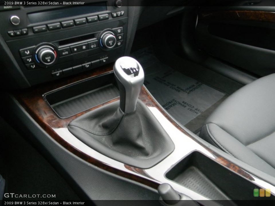 Black Interior Transmission for the 2009 BMW 3 Series 328xi Sedan #77309298