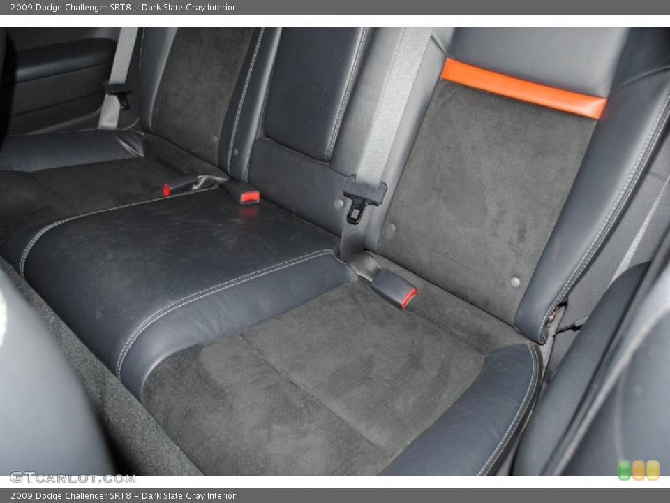 Dark Slate Gray Interior Rear Seat for the 2009 Dodge Challenger SRT8 #77311200