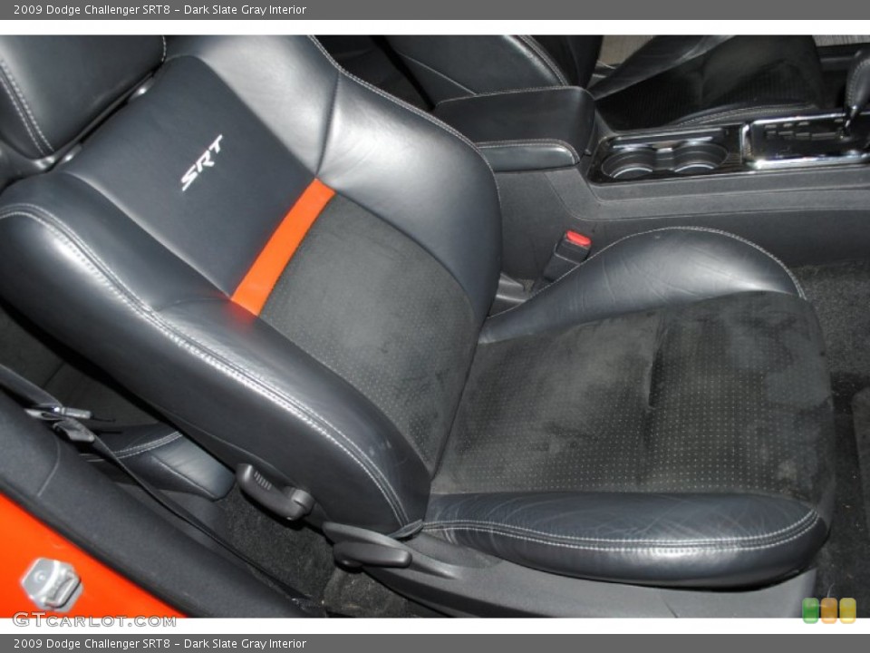 Dark Slate Gray Interior Front Seat for the 2009 Dodge Challenger SRT8 #77311513