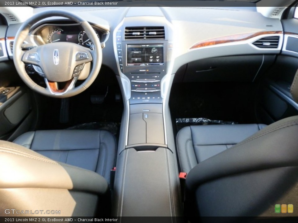 Charcoal Black Interior Dashboard for the 2013 Lincoln MKZ 2.0L EcoBoost AWD #77311566