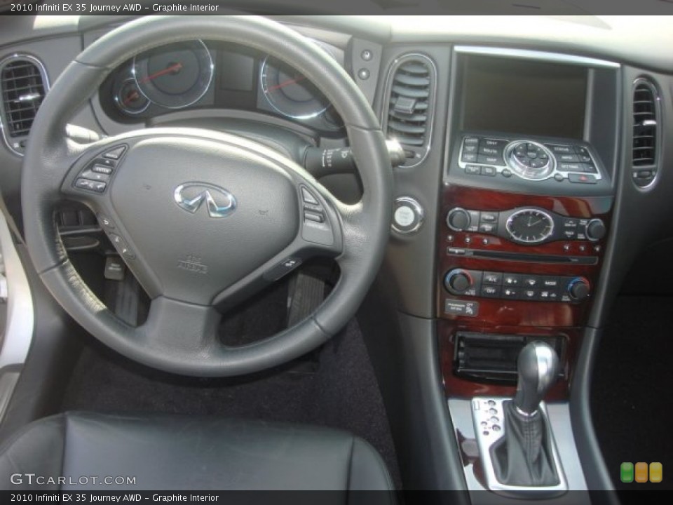 Graphite Interior Dashboard for the 2010 Infiniti EX 35 Journey AWD #77311764