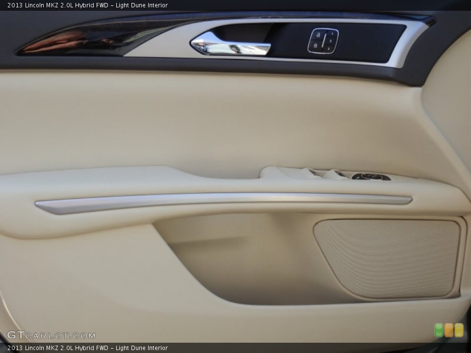 Light Dune Interior Door Panel for the 2013 Lincoln MKZ 2.0L Hybrid FWD #77312027