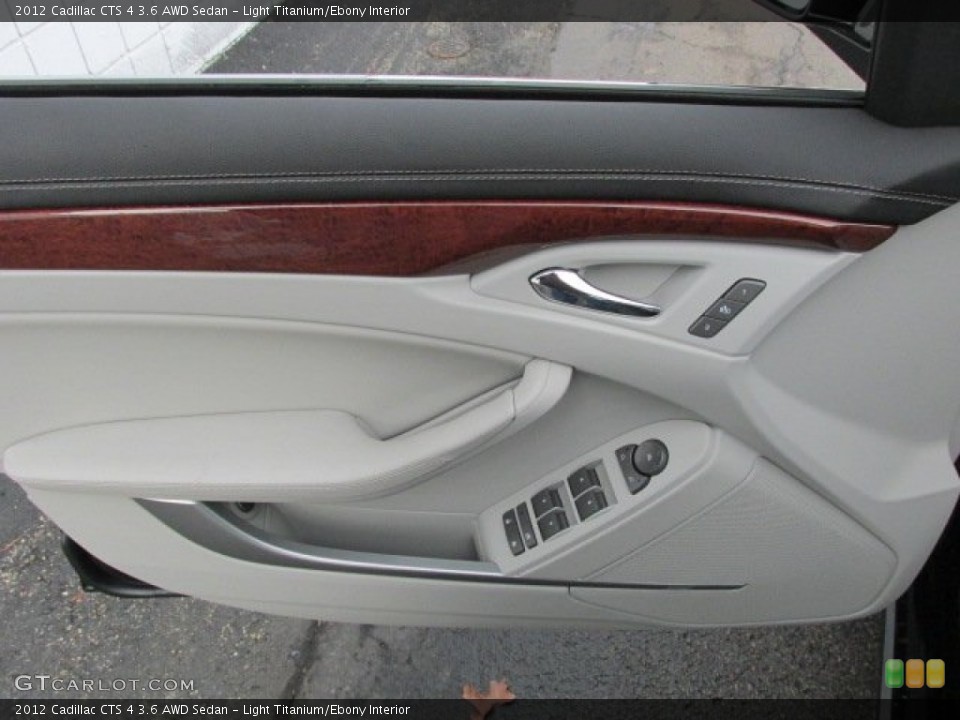 Light Titanium/Ebony Interior Door Panel for the 2012 Cadillac CTS 4 3.6 AWD Sedan #77312961