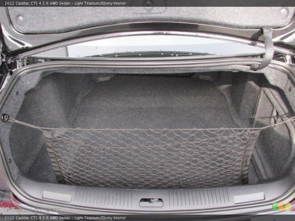 Light Titanium/Ebony Interior Trunk for the 2012 Cadillac CTS 4 3.6 AWD Sedan #77313048