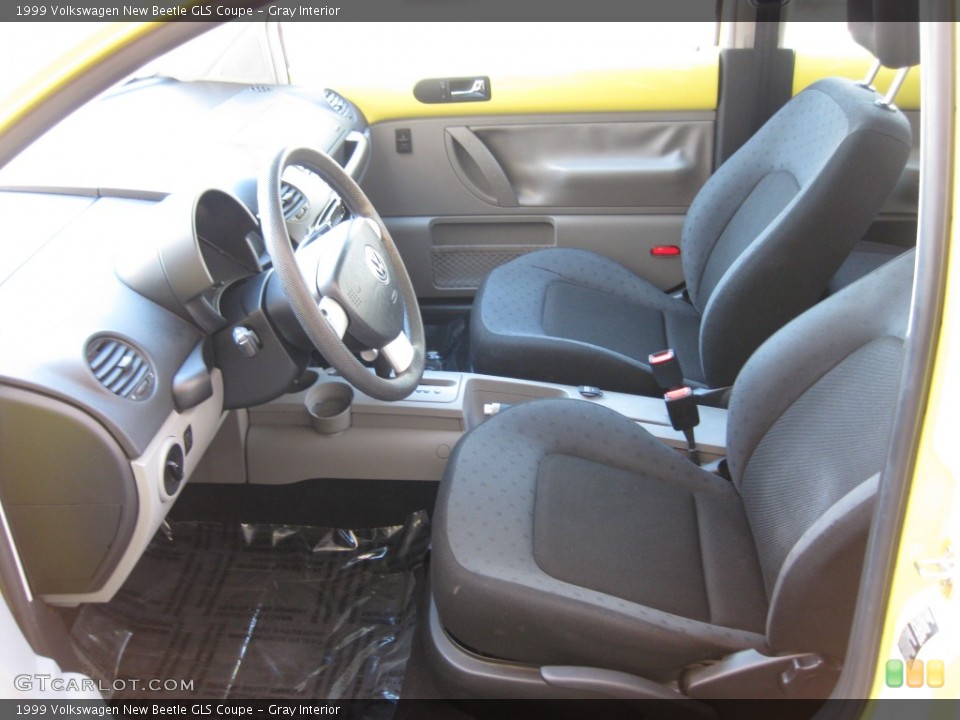 Gray Interior Front Seat for the 1999 Volkswagen New Beetle GLS Coupe #77314604