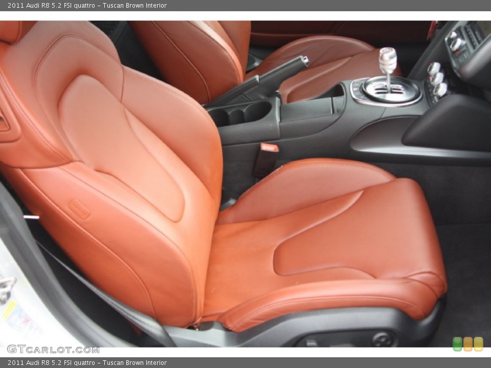 Tuscan Brown Interior Photo for the 2011 Audi R8 5.2 FSI quattro #77314998