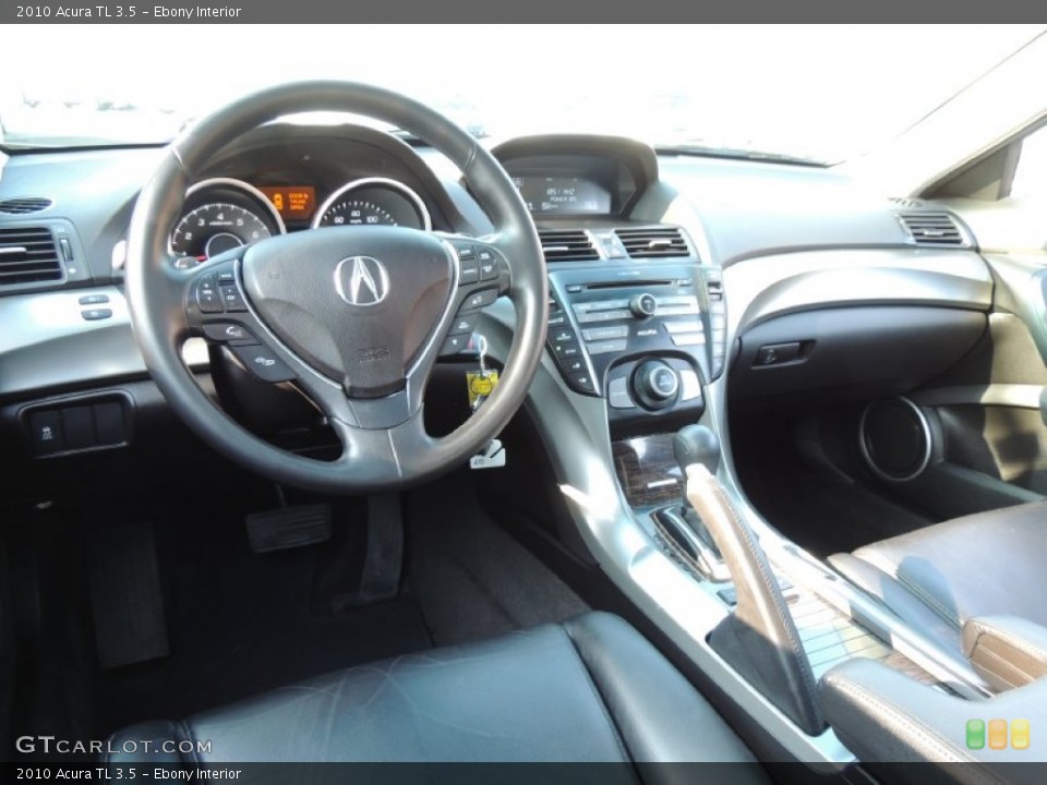 Ebony Interior Prime Interior for the 2010 Acura TL 3.5 #77316156
