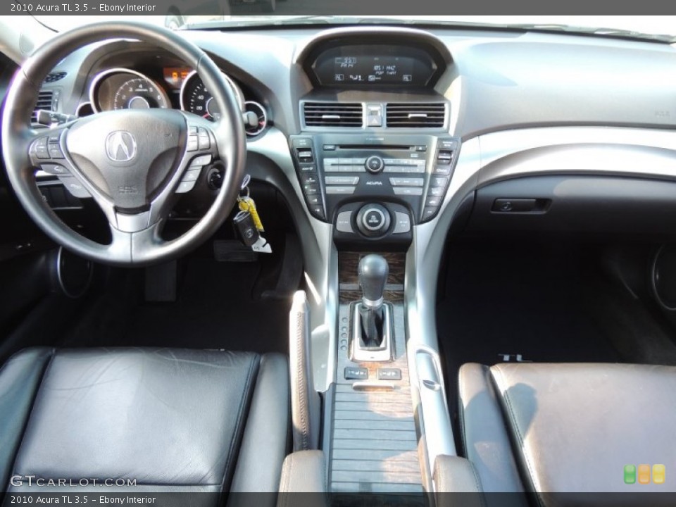 Ebony Interior Dashboard for the 2010 Acura TL 3.5 #77316177