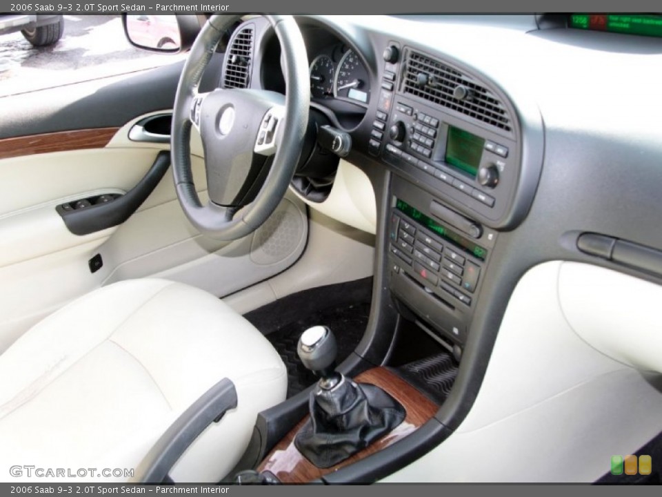 Parchment Interior Dashboard for the 2006 Saab 9-3 2.0T Sport Sedan #77316930