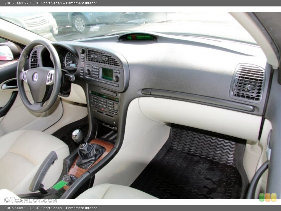 Parchment Interior Dashboard for the 2006 Saab 9-3 2.0T Sport Sedan #77317017