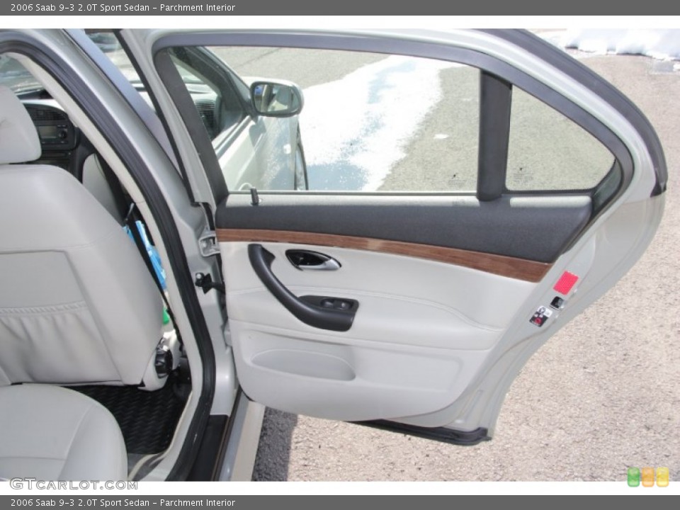 Parchment Interior Door Panel for the 2006 Saab 9-3 2.0T Sport Sedan #77317215