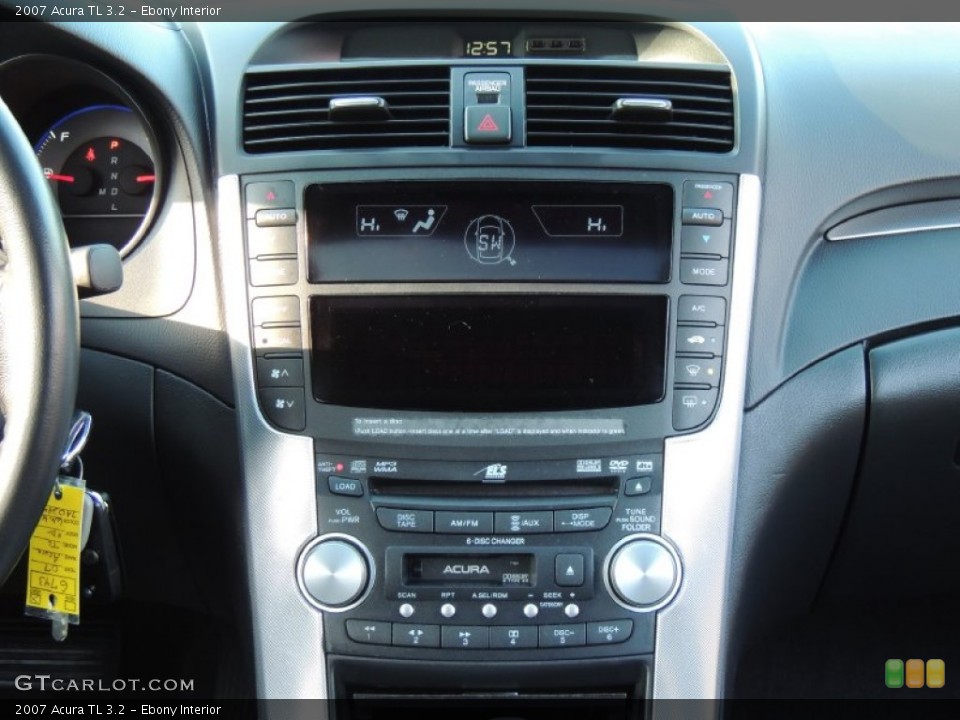 Ebony Interior Controls for the 2007 Acura TL 3.2 #77317221