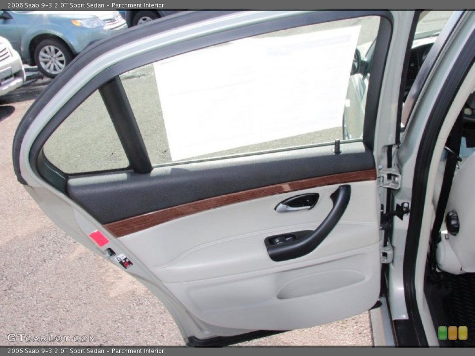 Parchment Interior Door Panel for the 2006 Saab 9-3 2.0T Sport Sedan #77317236
