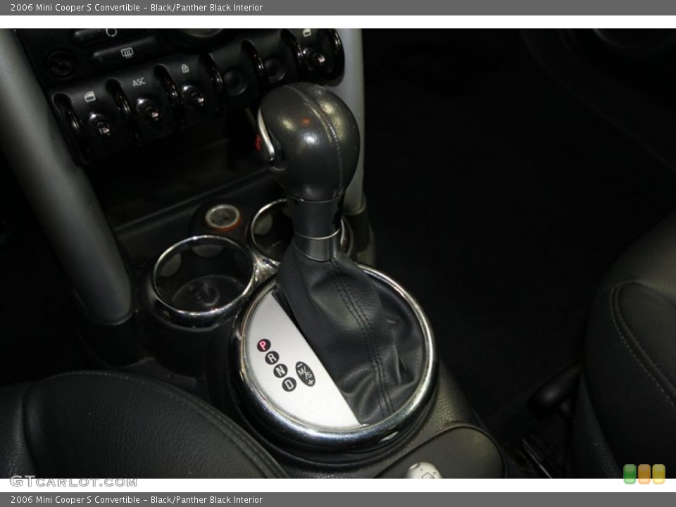 Black/Panther Black Interior Transmission for the 2006 Mini Cooper S Convertible #77317326