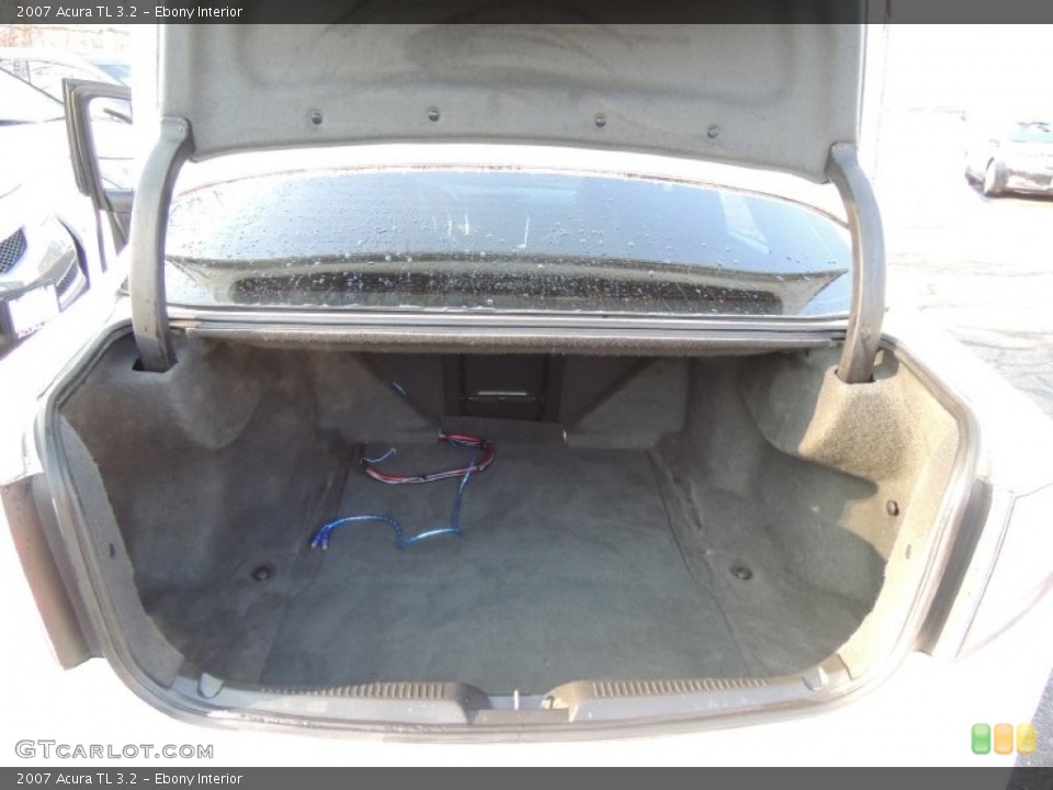 Ebony Interior Trunk for the 2007 Acura TL 3.2 #77317335