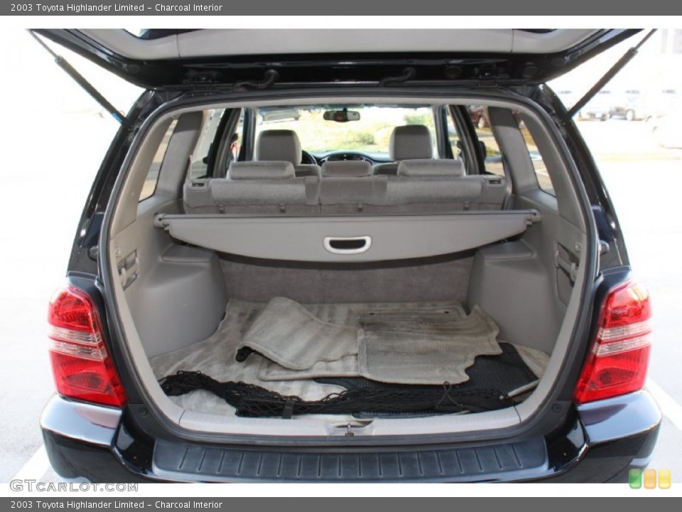 Charcoal Interior Trunk for the 2003 Toyota Highlander Limited #77317680