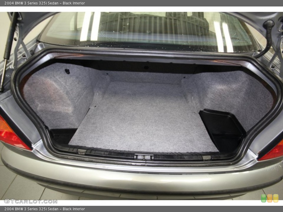 Black Interior Trunk for the 2004 BMW 3 Series 325i Sedan #77318275