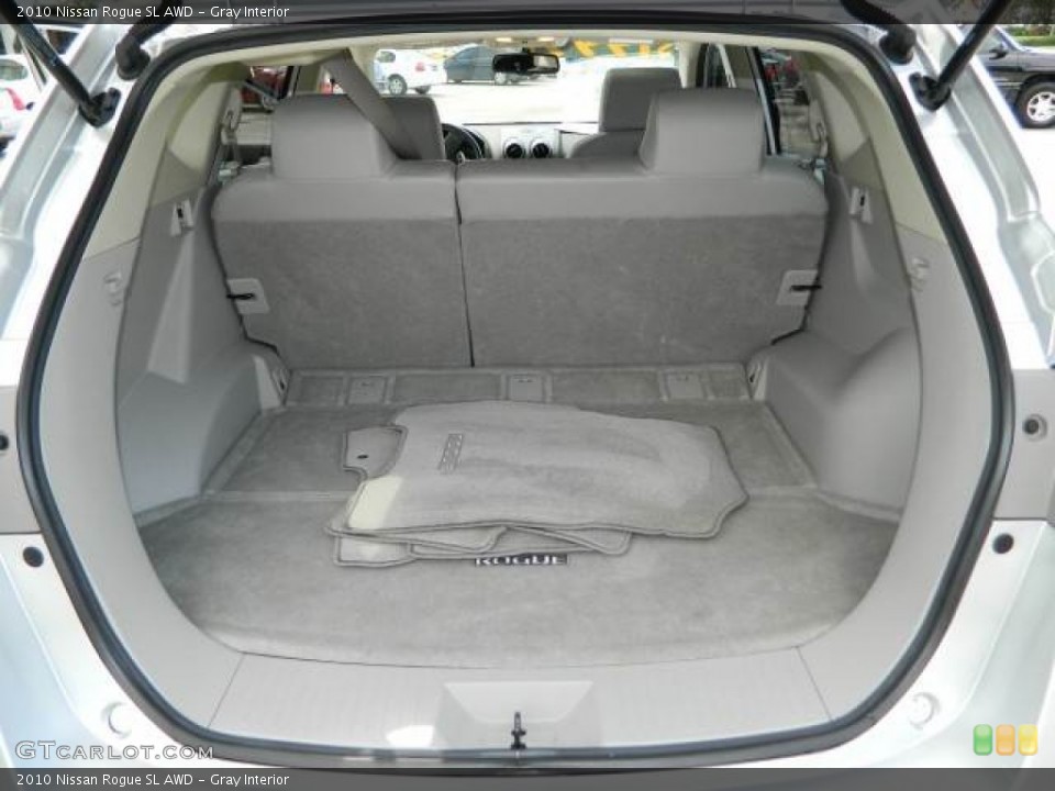 Gray Interior Trunk for the 2010 Nissan Rogue SL AWD #77322888
