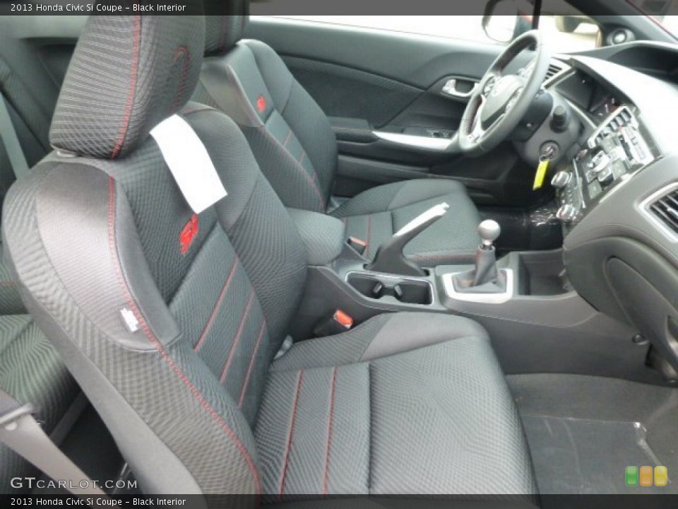 Black Interior Photo for the 2013 Honda Civic Si Coupe #77323167
