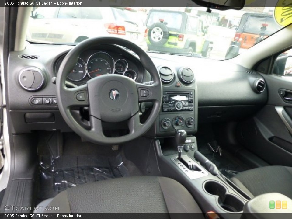 Ebony 2005 Pontiac G6 Interiors