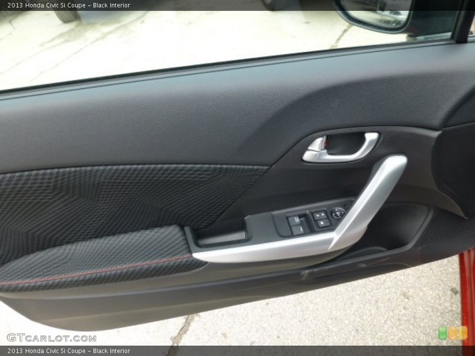 Black Interior Door Panel for the 2013 Honda Civic Si Coupe #77323248