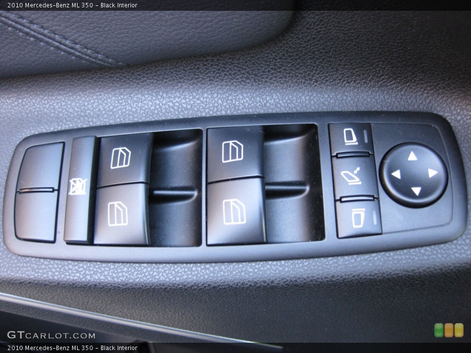 Black Interior Controls for the 2010 Mercedes-Benz ML 350 #77324598