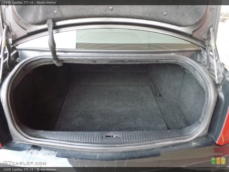 Ebony Interior Trunk for the 2005 Cadillac STS V6 #77324875