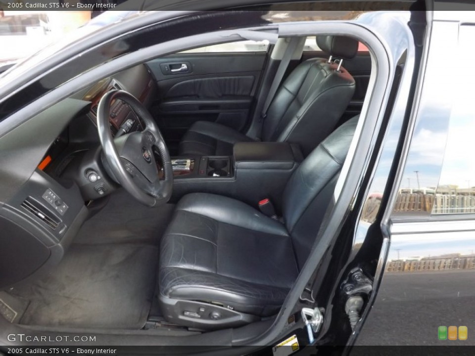 Ebony Interior Photo for the 2005 Cadillac STS V6 #77325120
