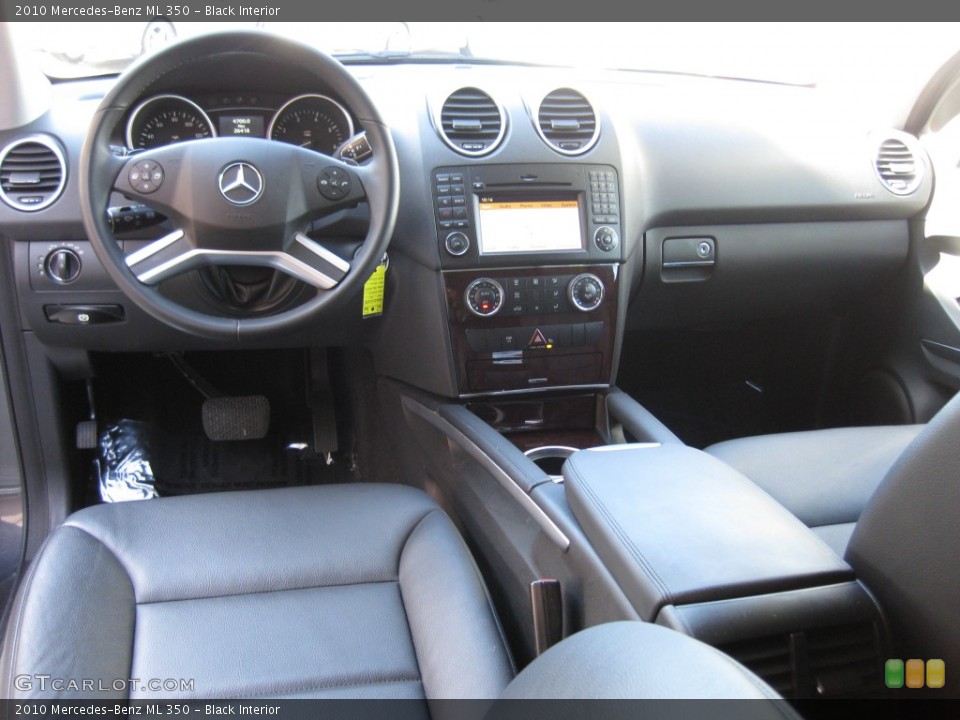 Black Interior Prime Interior for the 2010 Mercedes-Benz ML 350 #77325513