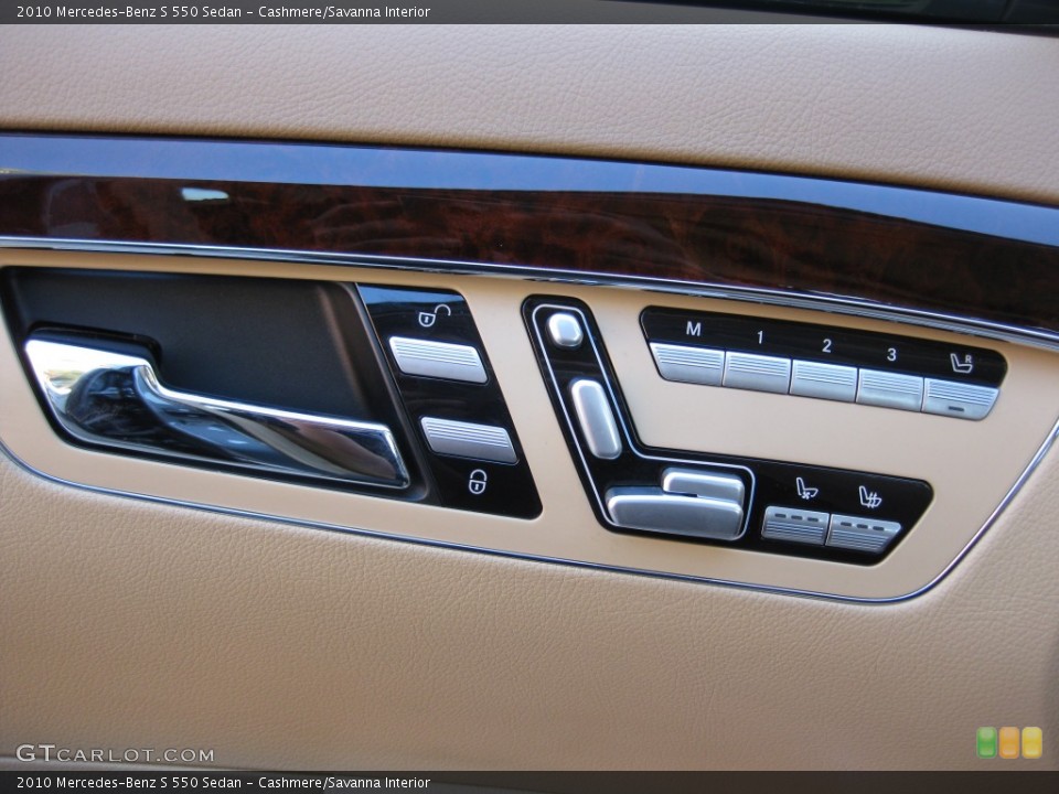 Cashmere/Savanna Interior Controls for the 2010 Mercedes-Benz S 550 Sedan #77326303