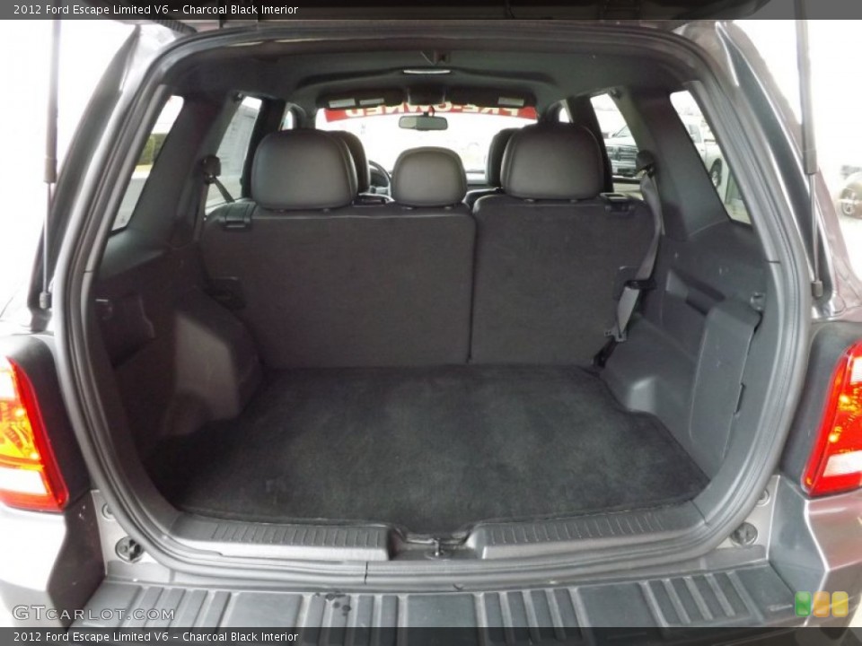 Charcoal Black Interior Trunk for the 2012 Ford Escape Limited V6 #77326356