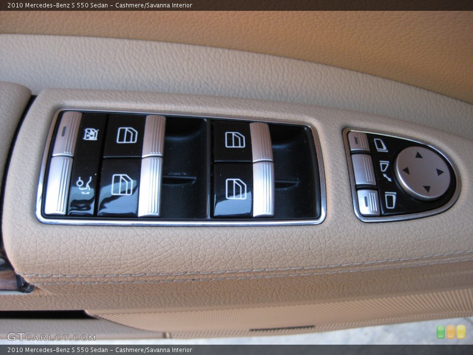 Cashmere/Savanna Interior Controls for the 2010 Mercedes-Benz S 550 Sedan #77326370