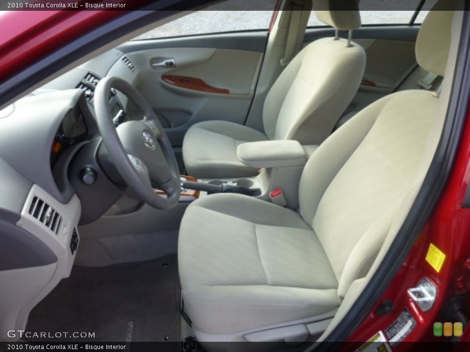Bisque Interior Photo For The 2010 Toyota Corolla Xle