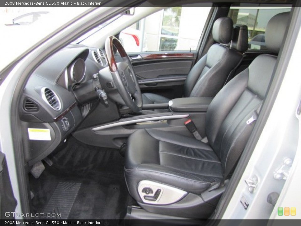 Black Interior Photo for the 2008 Mercedes-Benz GL 550 4Matic #77326807