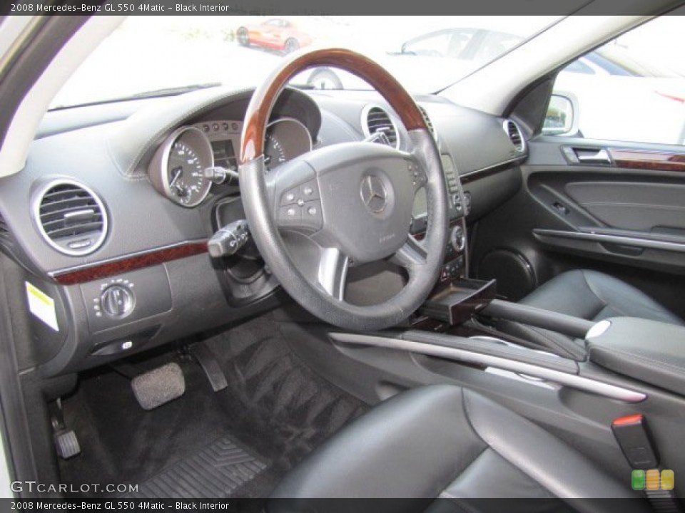 Black Interior Prime Interior for the 2008 Mercedes-Benz GL 550 4Matic #77326900