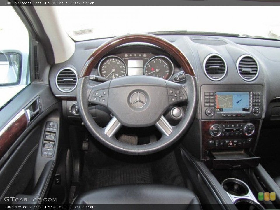 Black Interior Dashboard for the 2008 Mercedes-Benz GL 550 4Matic #77326905