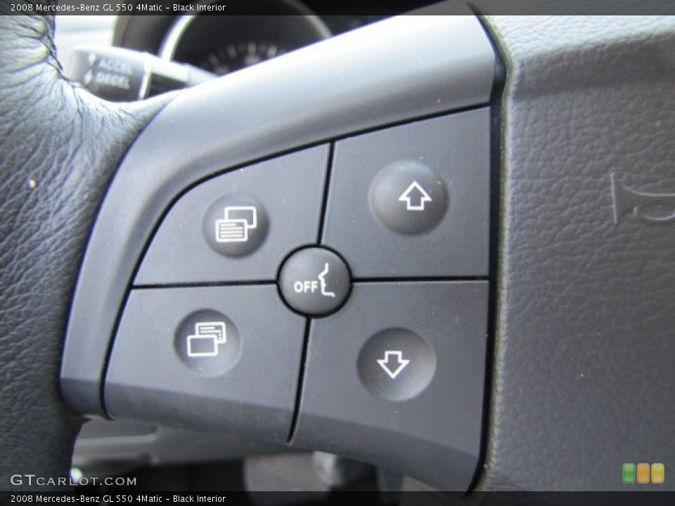Black Interior Controls for the 2008 Mercedes-Benz GL 550 4Matic #77326920