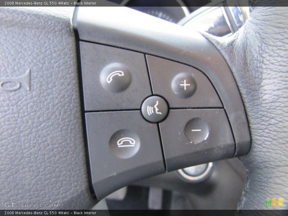 Black Interior Controls for the 2008 Mercedes-Benz GL 550 4Matic #77326930