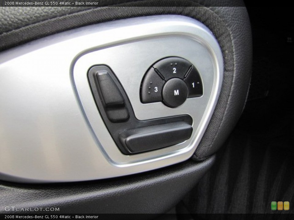 Black Interior Controls for the 2008 Mercedes-Benz GL 550 4Matic #77327016