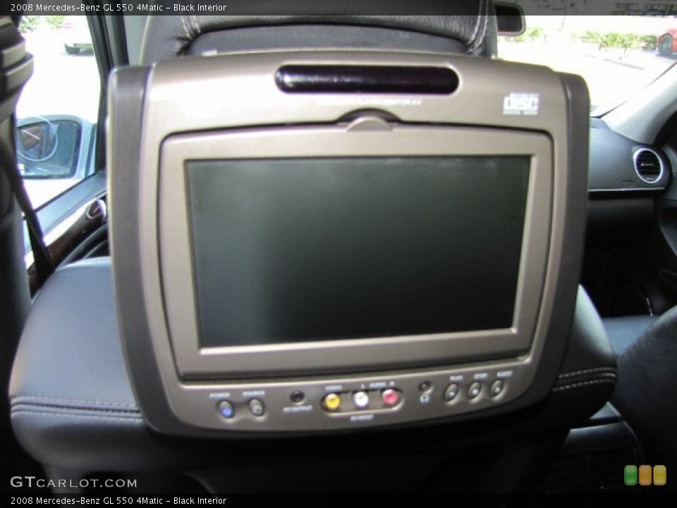 Black Interior Entertainment System for the 2008 Mercedes-Benz GL 550 4Matic #77327046